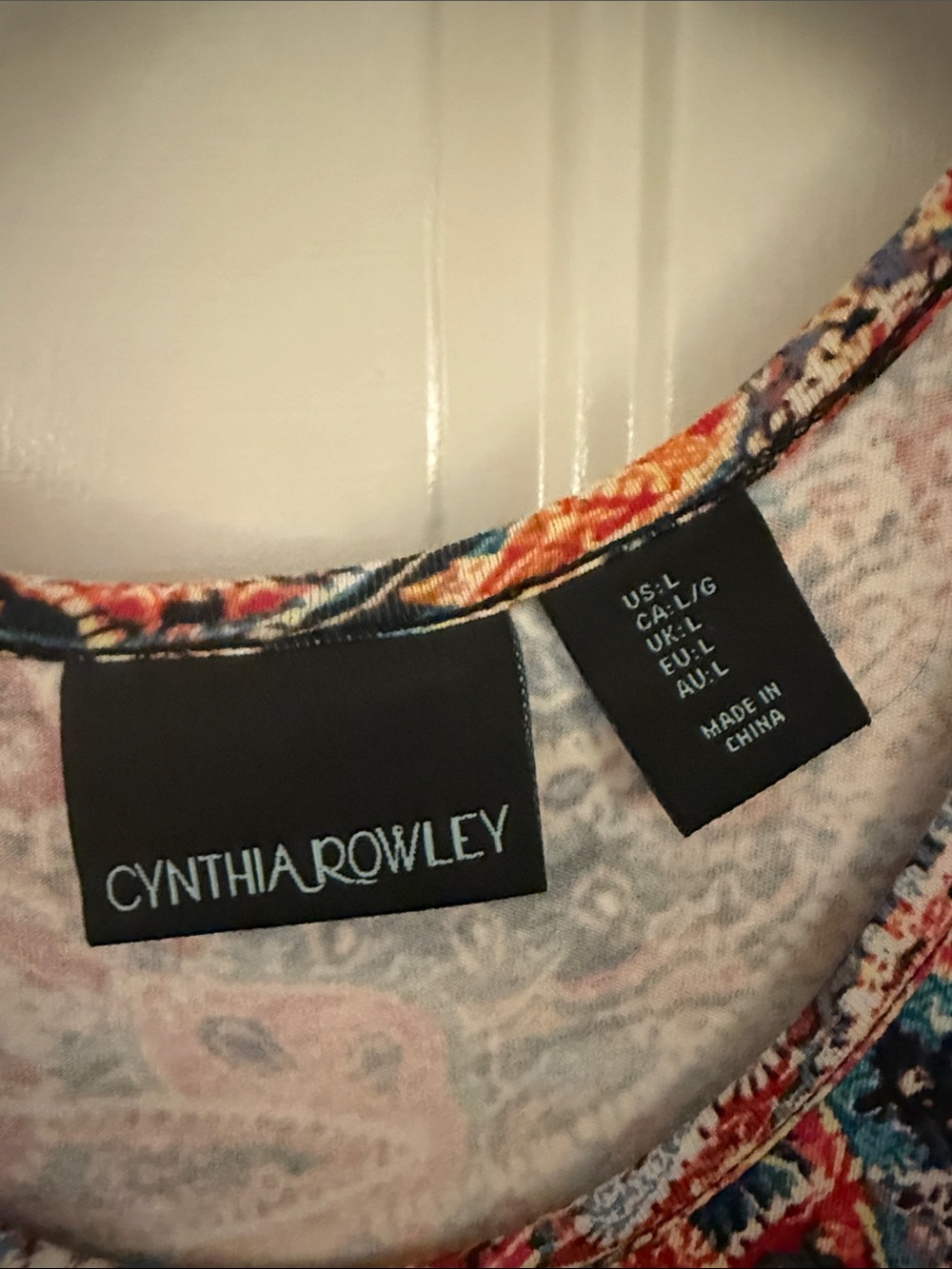 Cynthia Rowley Red Multi Paisley Maxi Dress - Picture 2 of 2